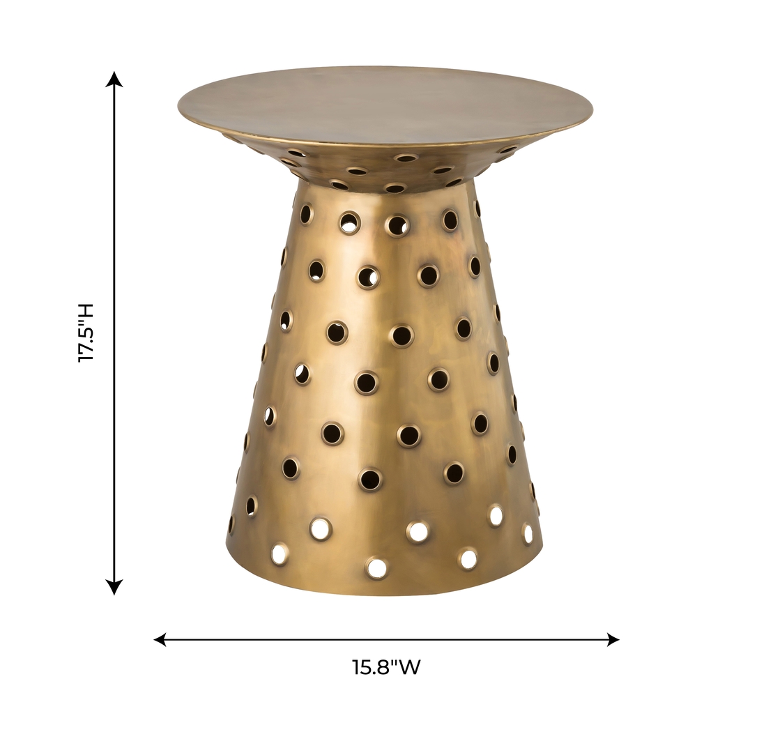 Stellin Brass End Table - Thumbnail - Image 7