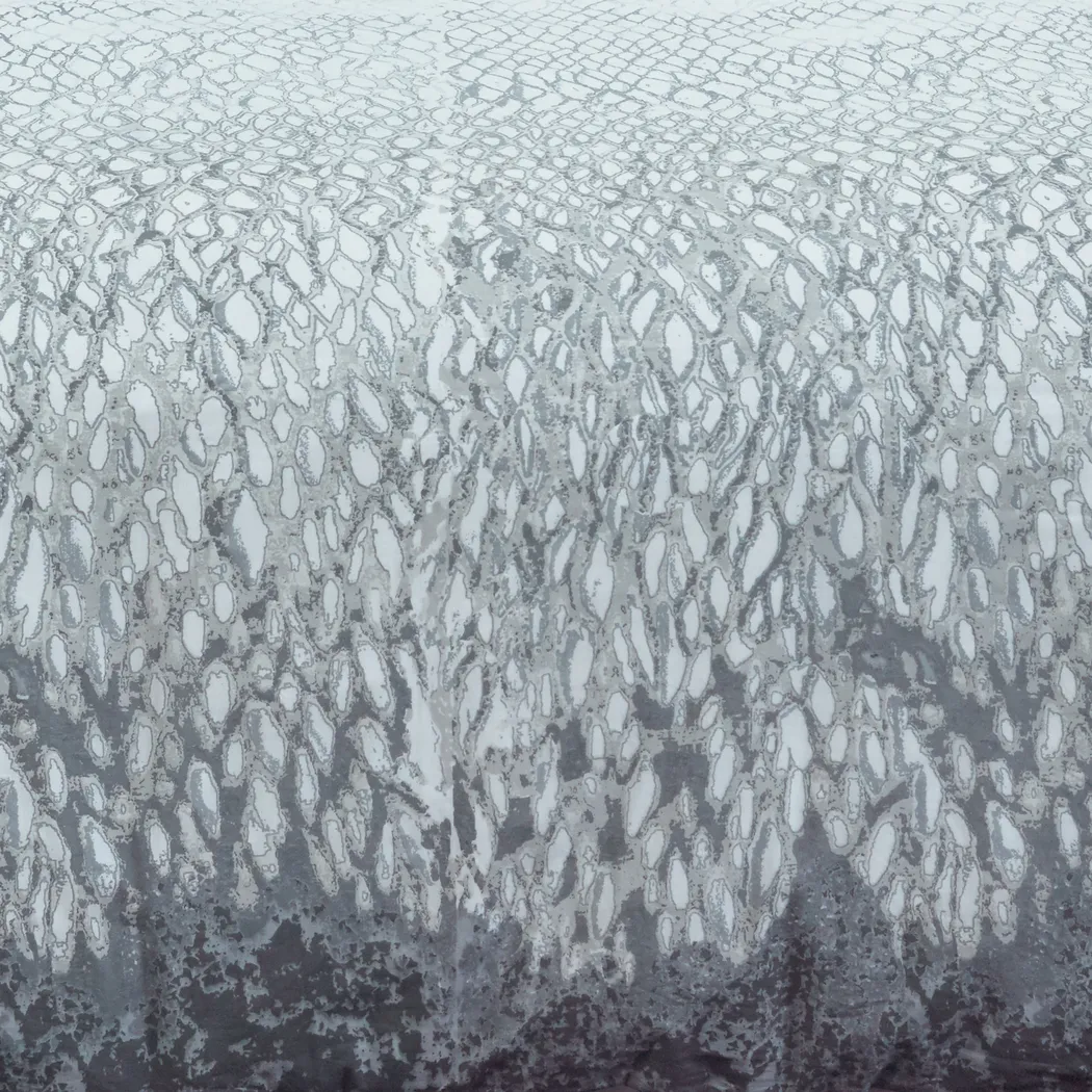 Stellita Gray 3 Pc Queen Duvet Set - Thumbnail - Image 3