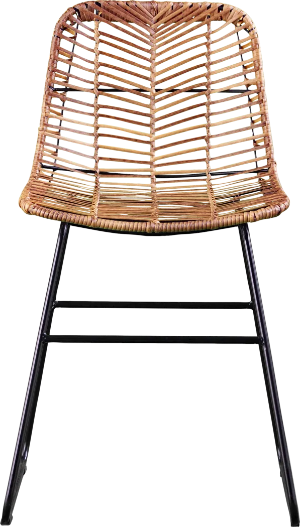 Stelly Natural Outdoor Side Chair, Set of 2 - Thumbnail - Image 5