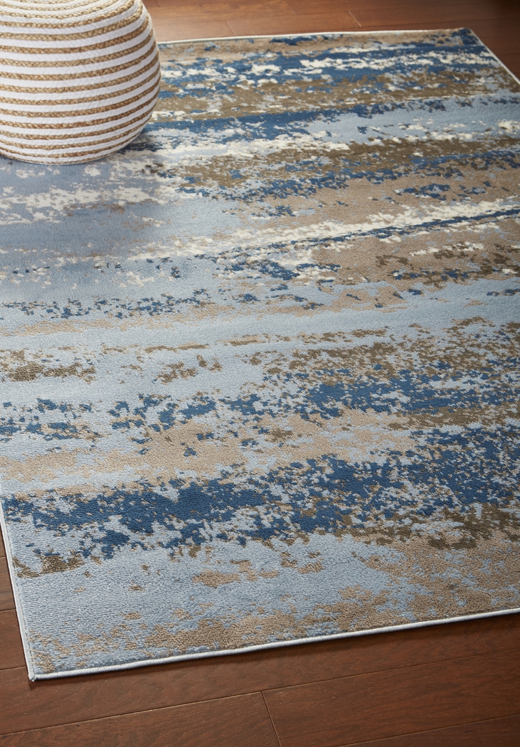 Stelosan Blue 5'2 x 7'2 Rug - Thumbnail - Image 3