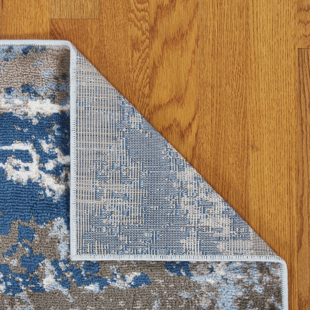 Stelosan Blue 5'2 x 7'2 Rug - Thumbnail - Image 6
