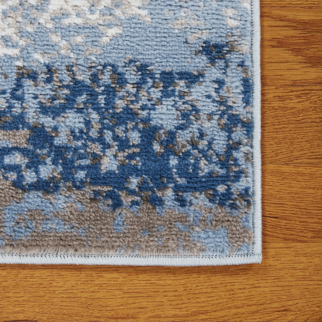 Stelosan Blue 5'2 x 7'2 Rug - Thumbnail - Image 7