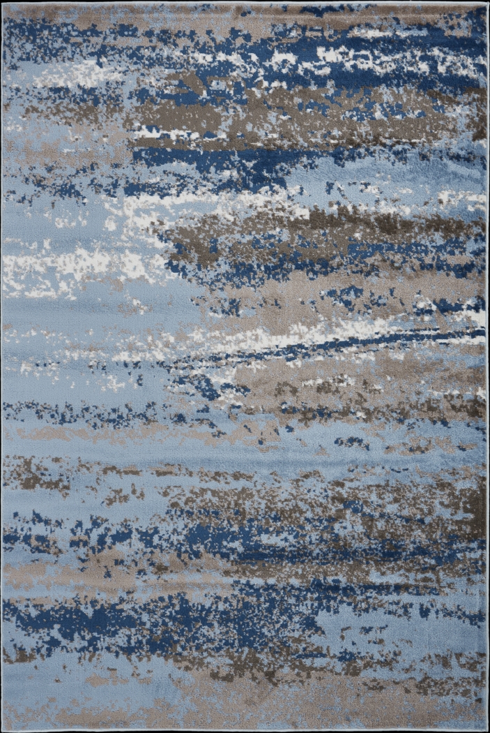 Stelosan Blue 5'2 x 7'2 Rug - Thumbnail - Image 1