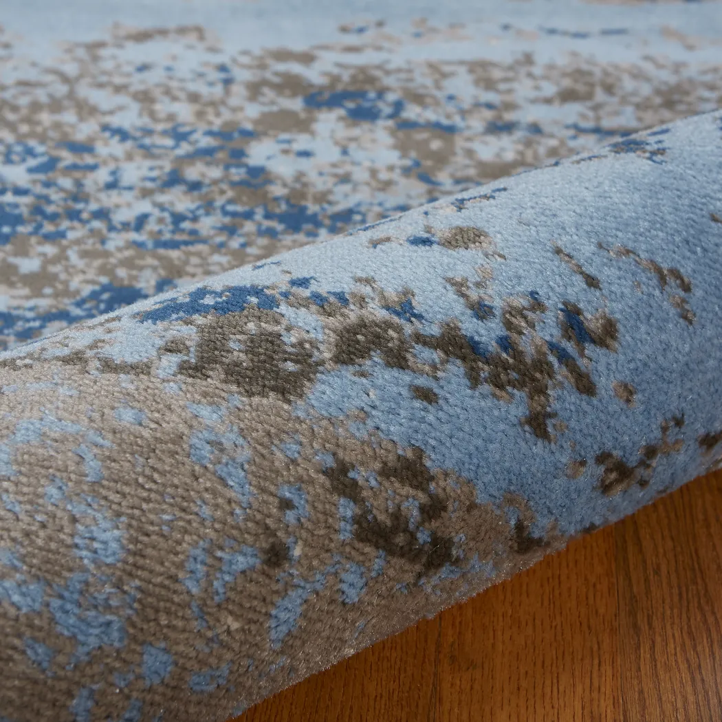 Stelosan Blue 7'9 x 9'5 Rug - Thumbnail - Image 4