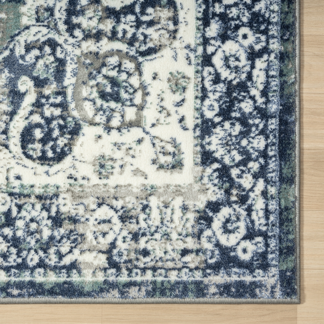 Stelosana Blue 7'5 x 9'5 Rug - Thumbnail - Image 3