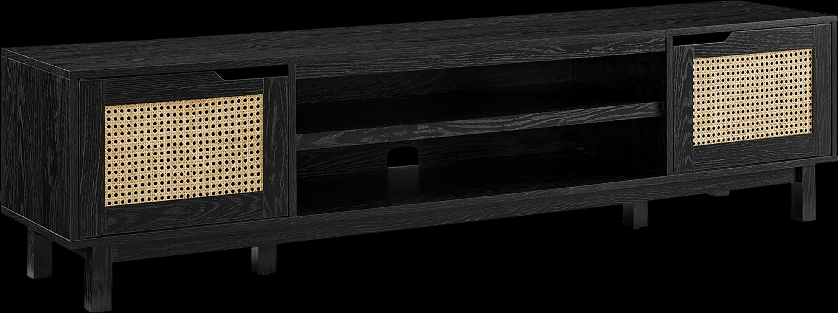 Stelten Black 70 in. Console - Thumbnail - Image 1