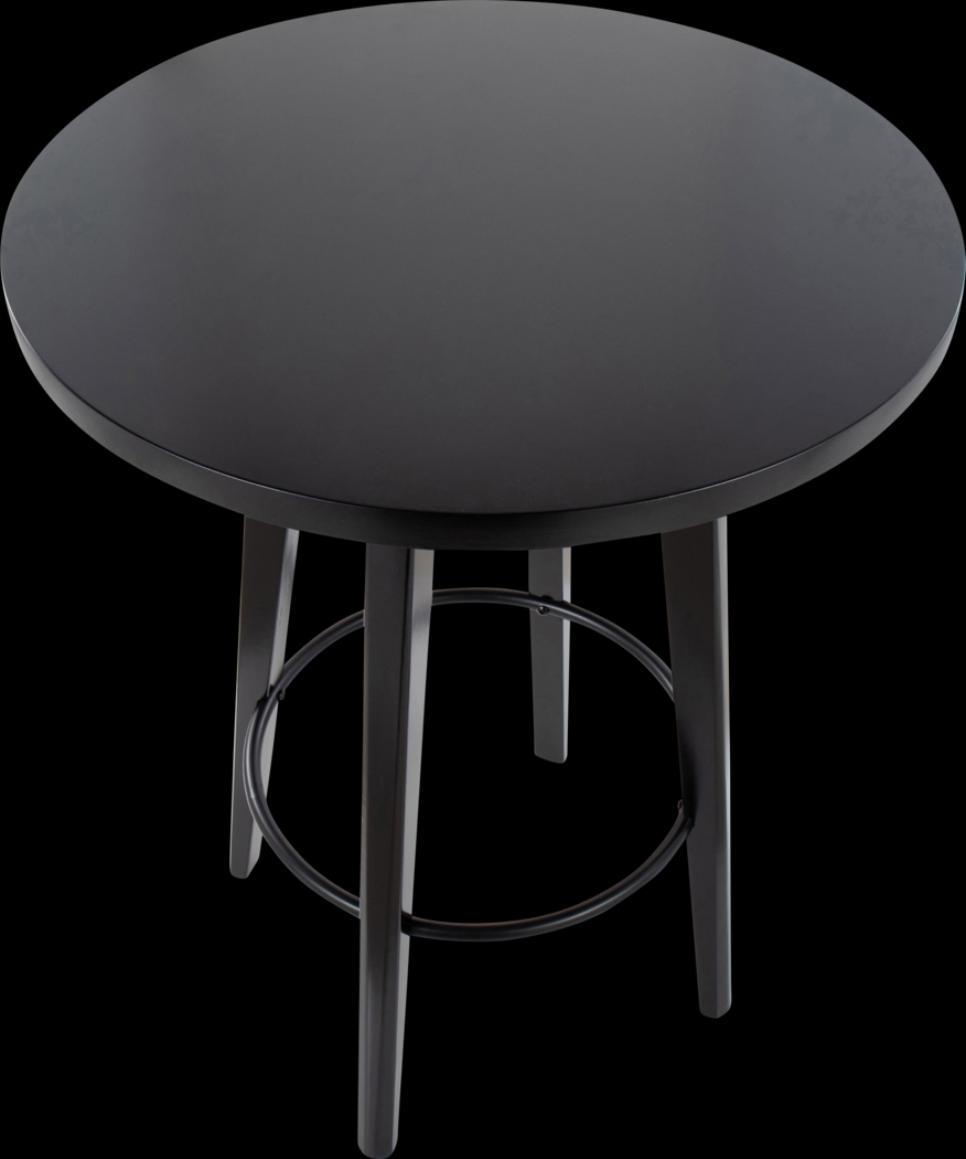 Stenele Black Counter Height Table - Thumbnail - Image 5