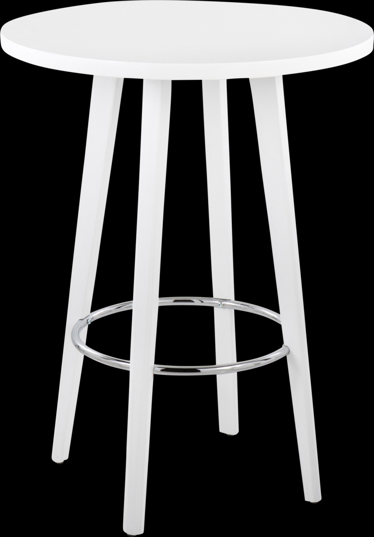 Stenele White Counter Height Table - Thumbnail - Image 1