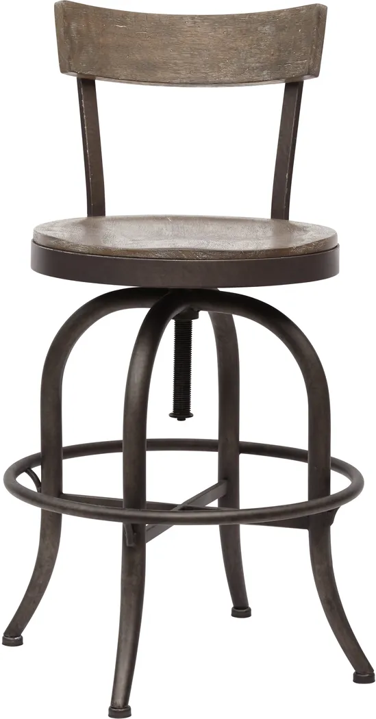 Stenera Brown Barstool - Thumbnail - Image 2