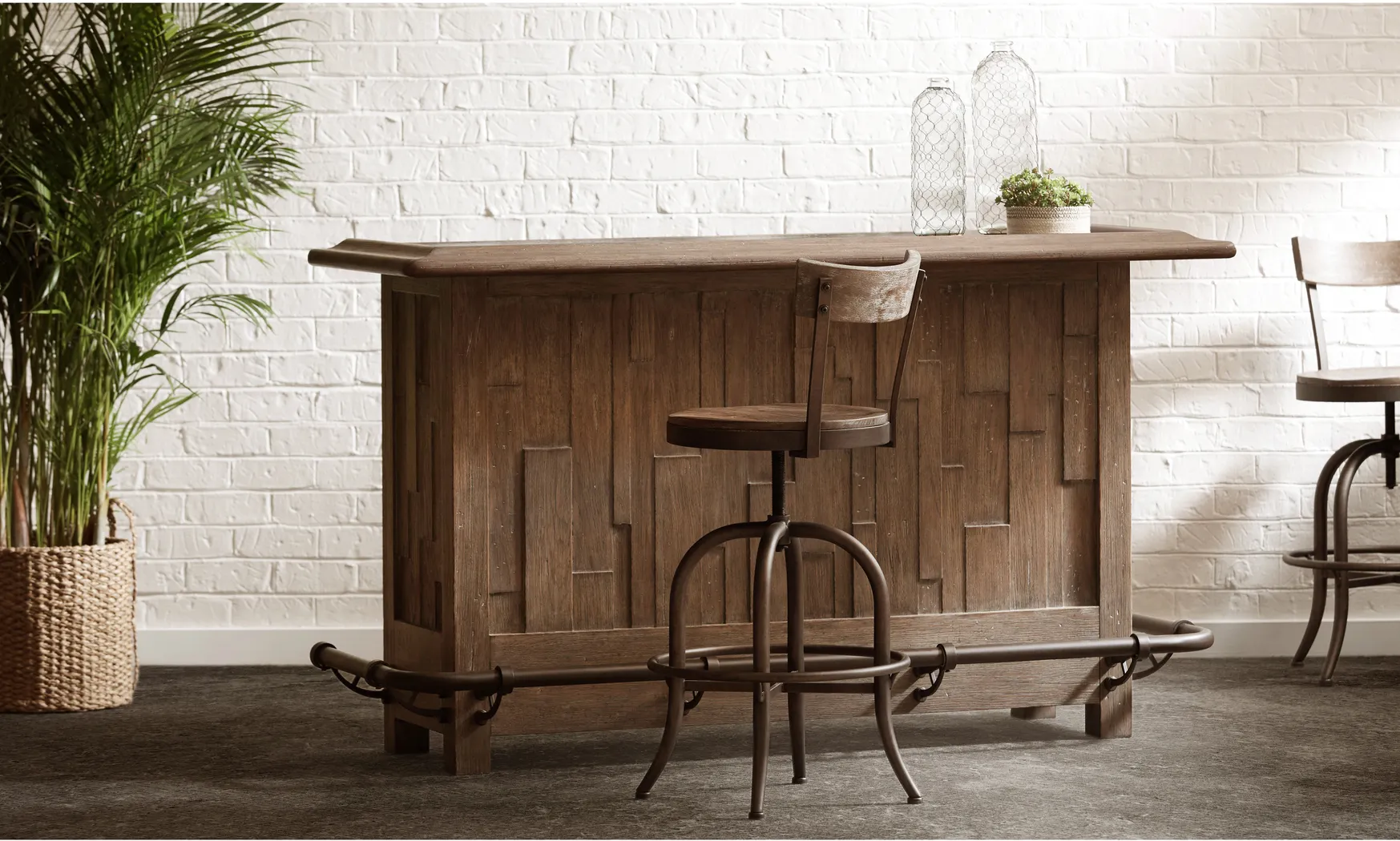 Stenera Brown Barstool - Thumbnail - Image 7