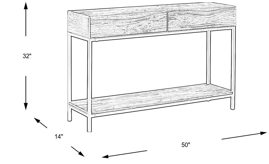 Dimension Image. Please refer to the Dimension Tab on this page for dimension details.