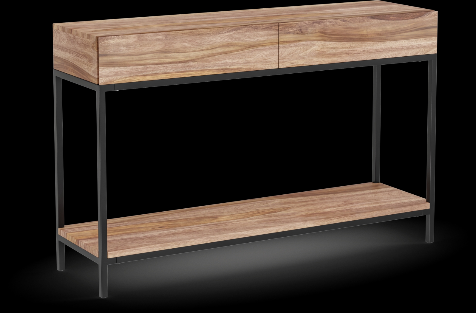 Stenlay Brown Sofa Table - Thumbnail - Image 1