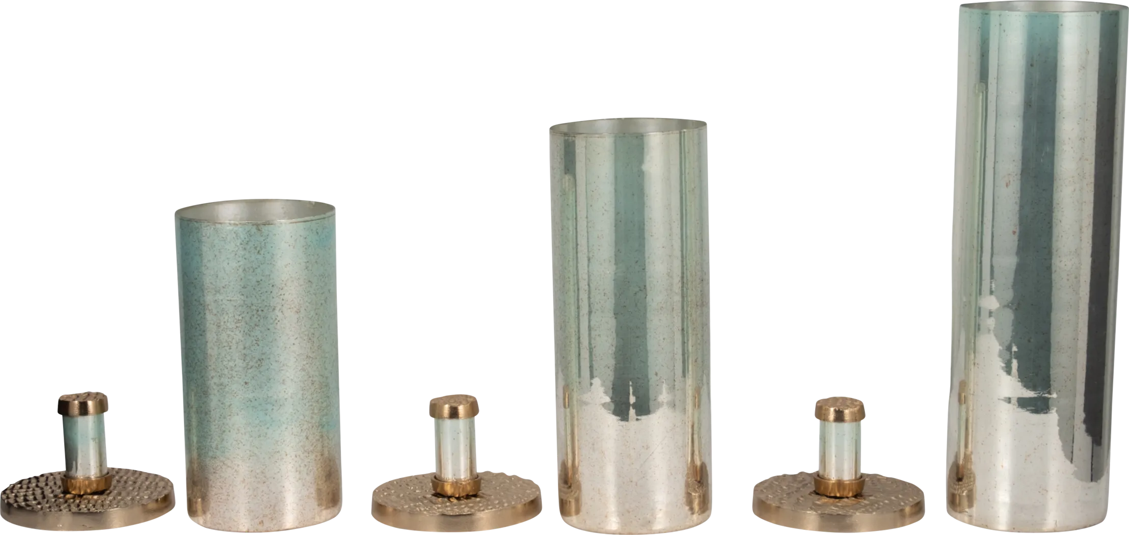 Stenwyck Green Glass Bottle, Set of 3 - Thumbnail - Image 3