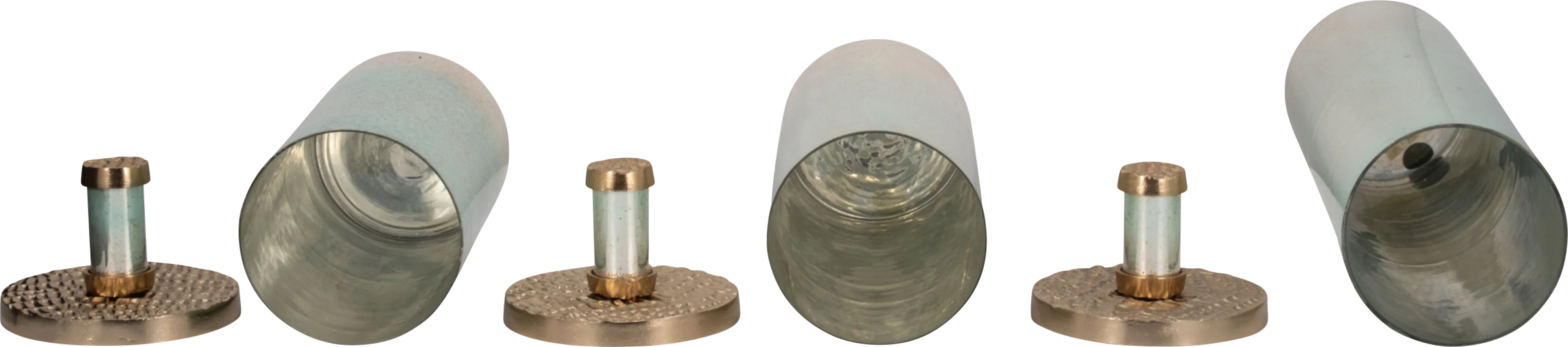 Stenwyck Green Glass Bottle, Set of 3 - Thumbnail - Image 4