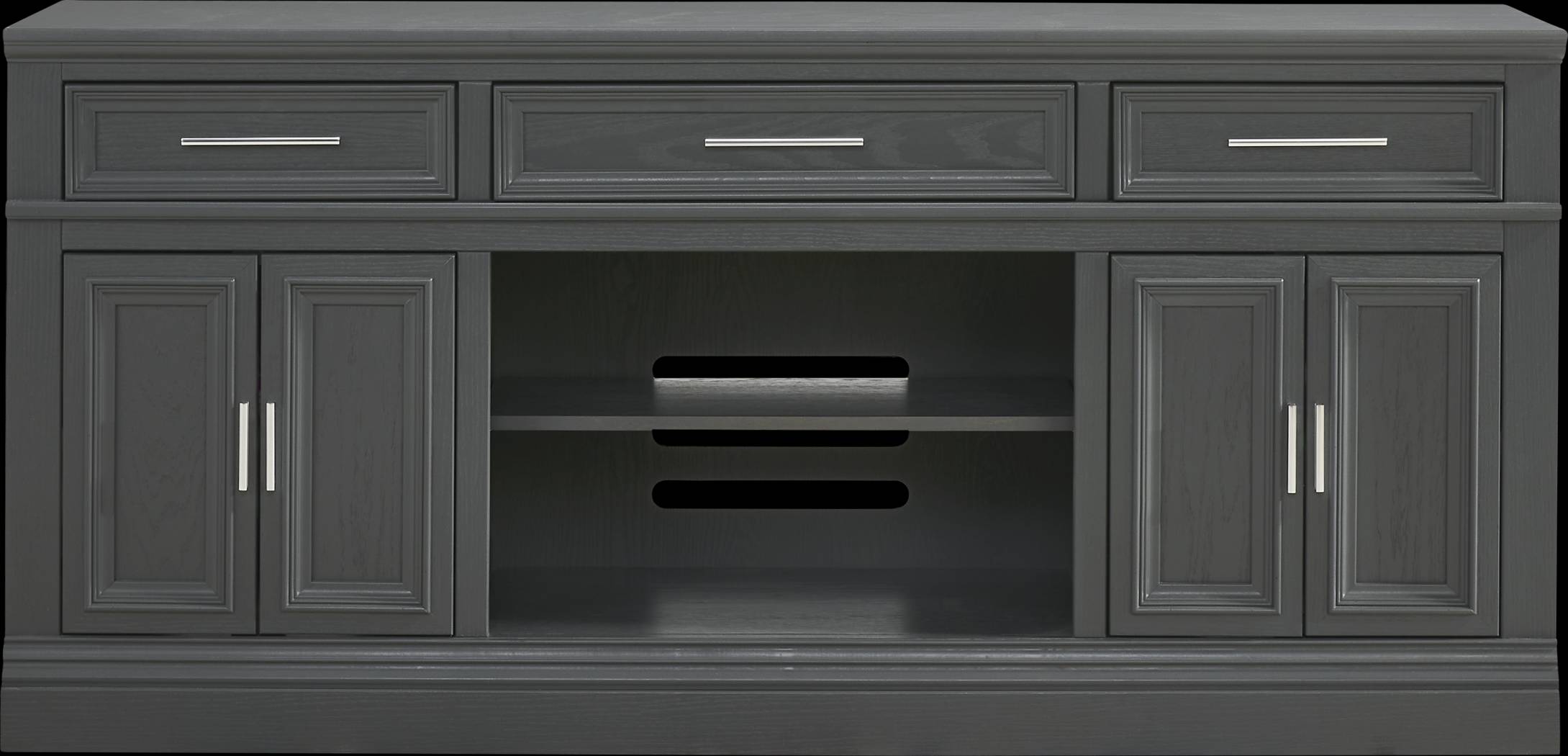 Stephenson Dark Gray 70" Console - Thumbnail - Image 1