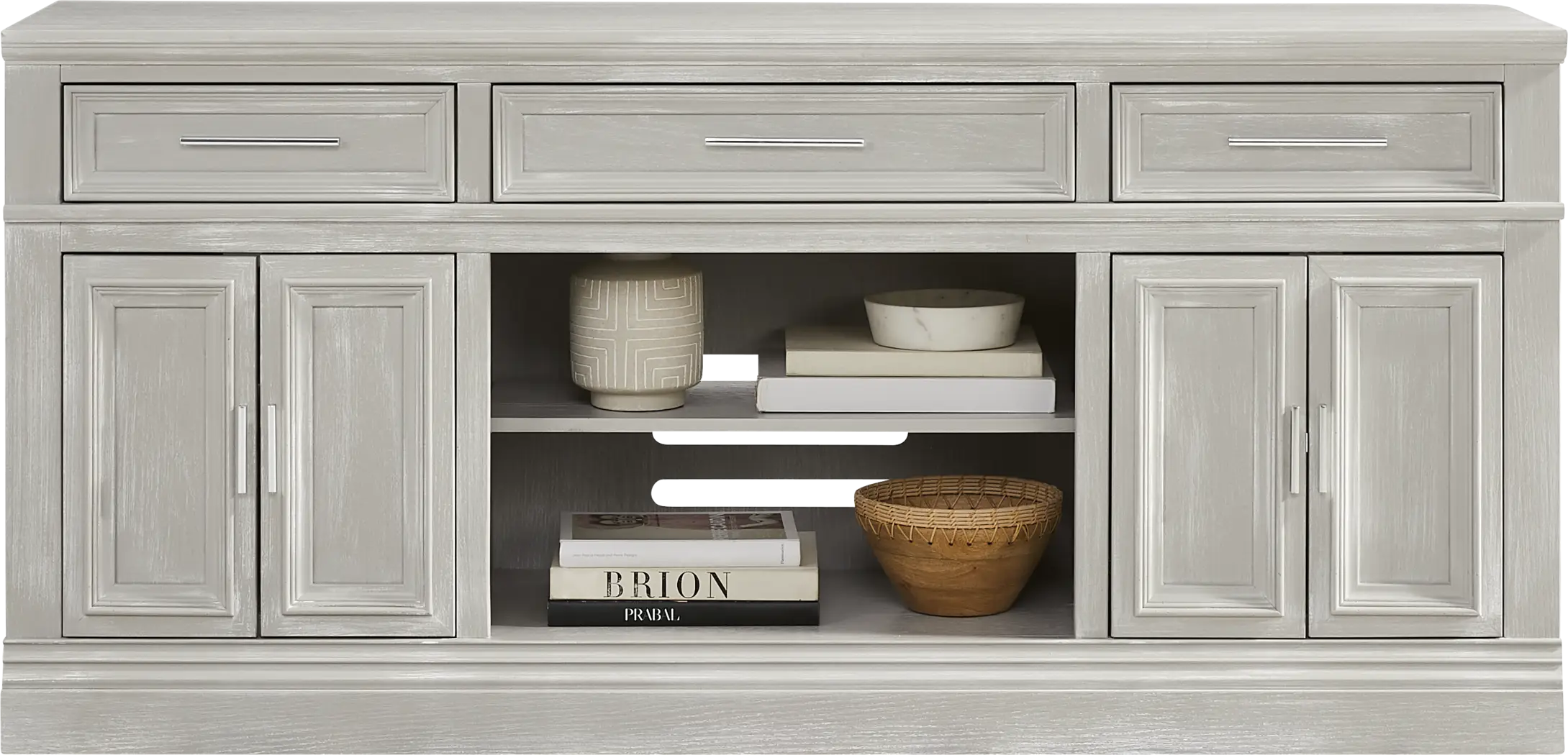 Stephenson Light Gray 70" Console - Thumbnail - Image 3