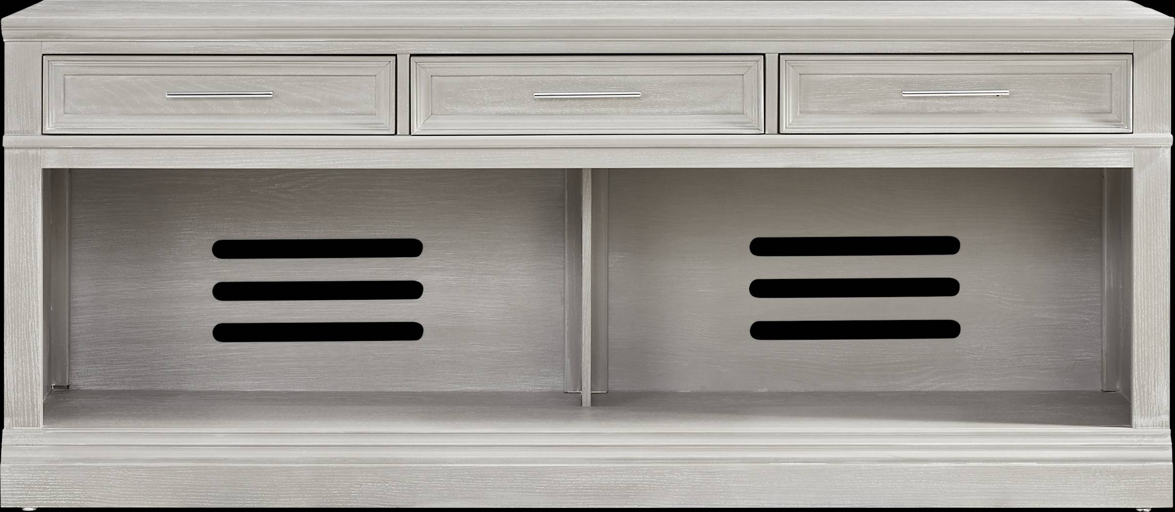 Stephenson Light Gray 78" Console - Thumbnail - Image 1