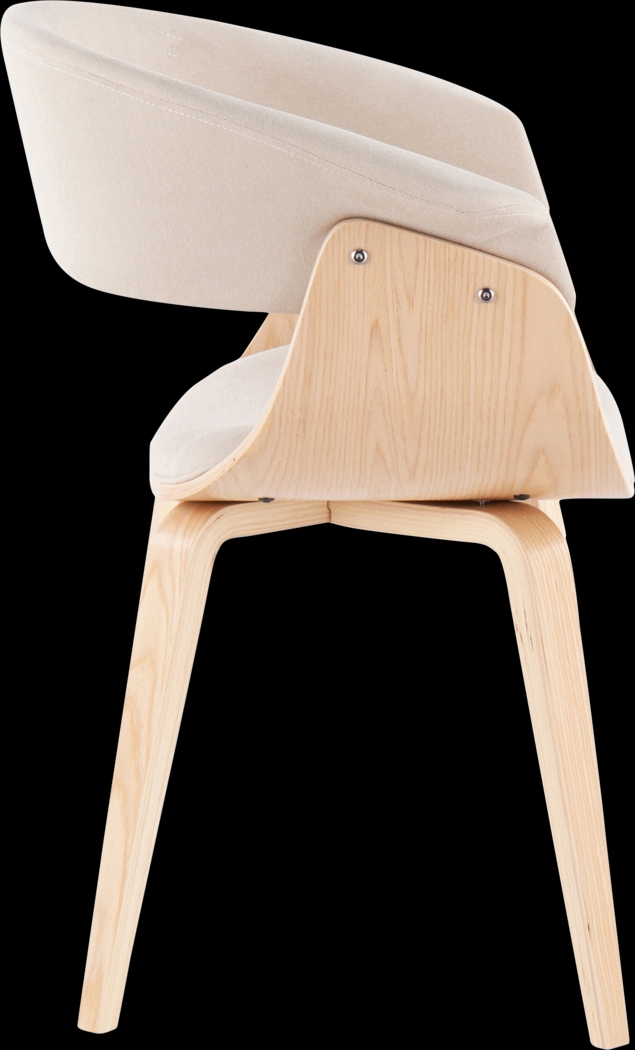 Stephora II Cream Side Chair, Set of 2 - Thumbnail - Image 4