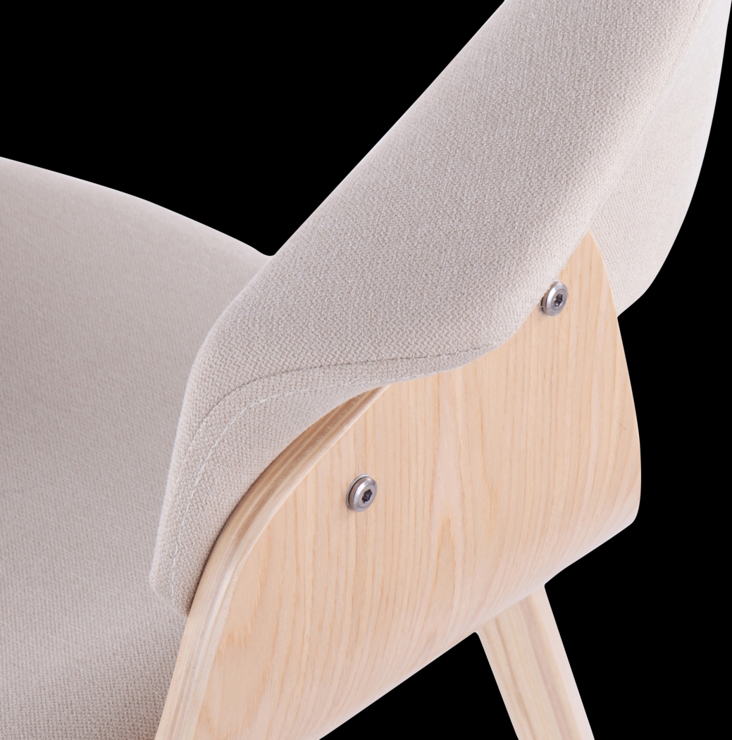 Stephora II Cream Side Chair, Set of 2 - Thumbnail - Image 9