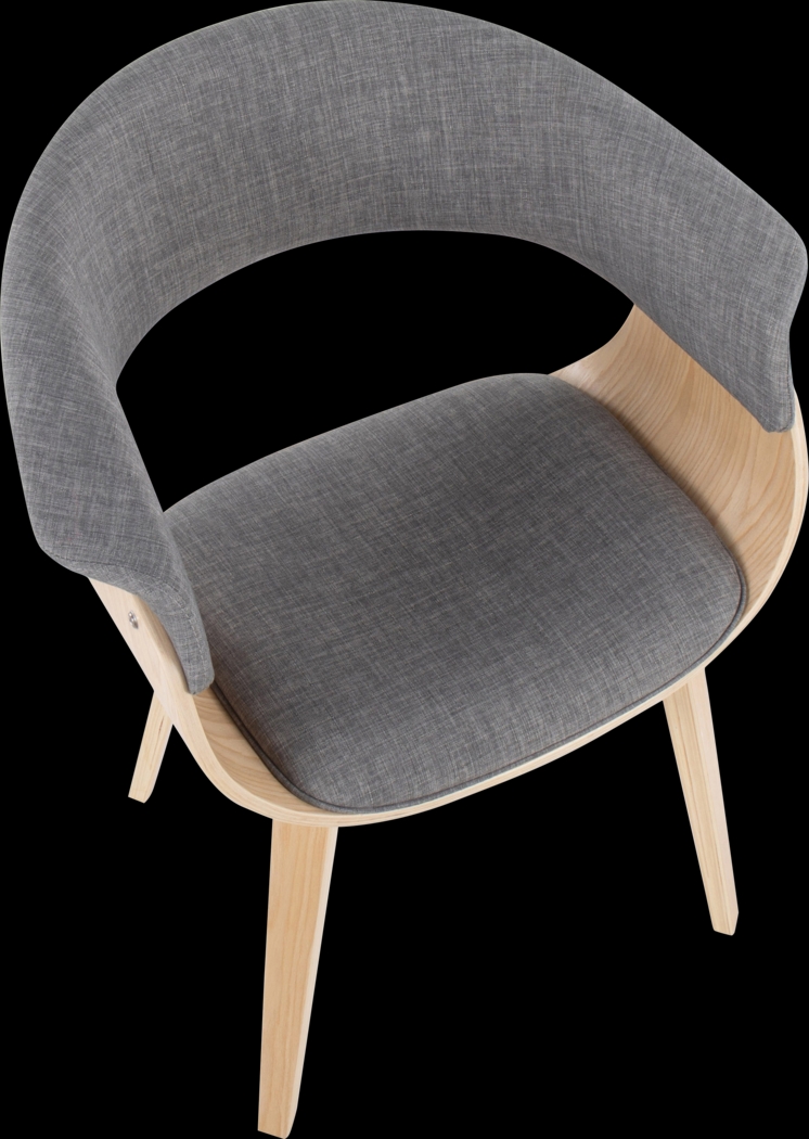 Stephora II Light Gray Accent Chair - Thumbnail - Image 1