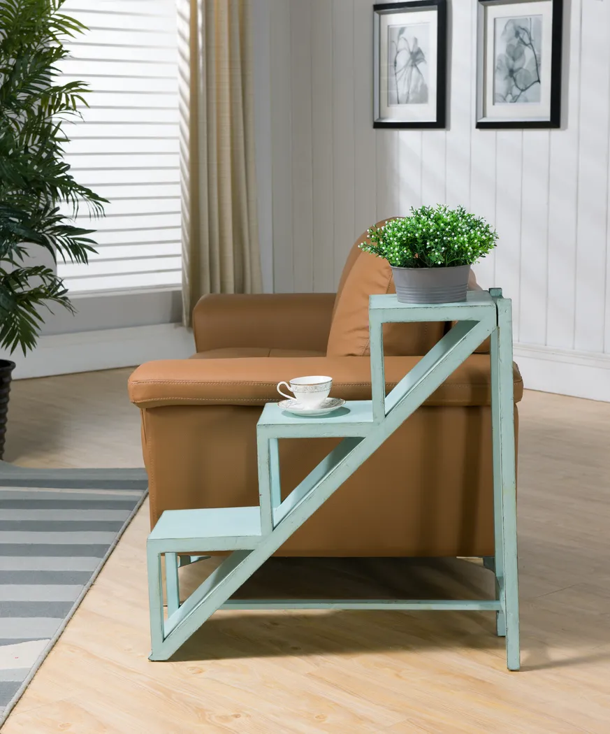 Stepup Blue Accent Table - Thumbnail - Image 3