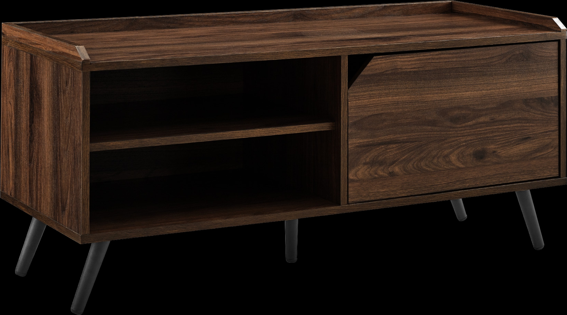 Stering Walnut Accent Bench - Thumbnail - Image 1