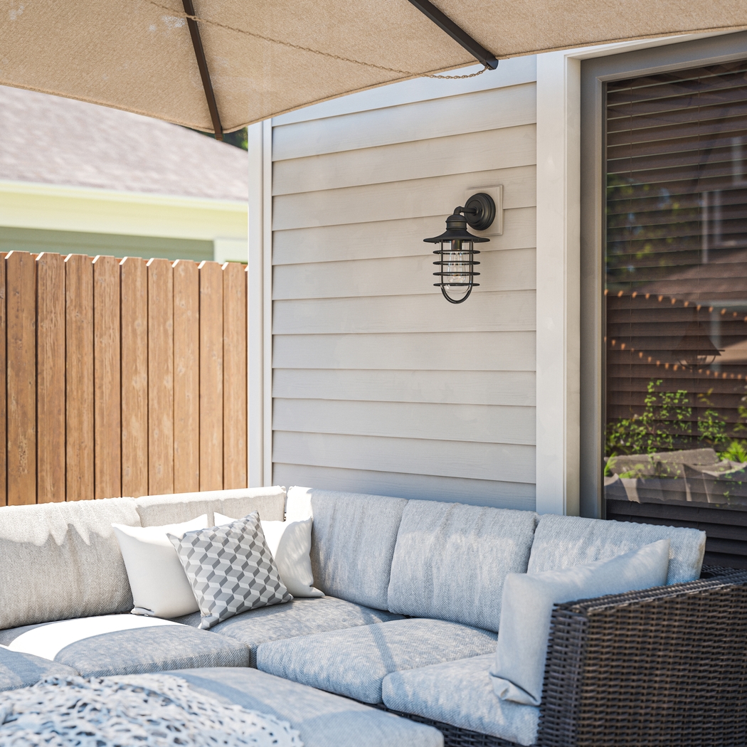 Sternly Edge Charcoal Sconce - Thumbnail - Image 2