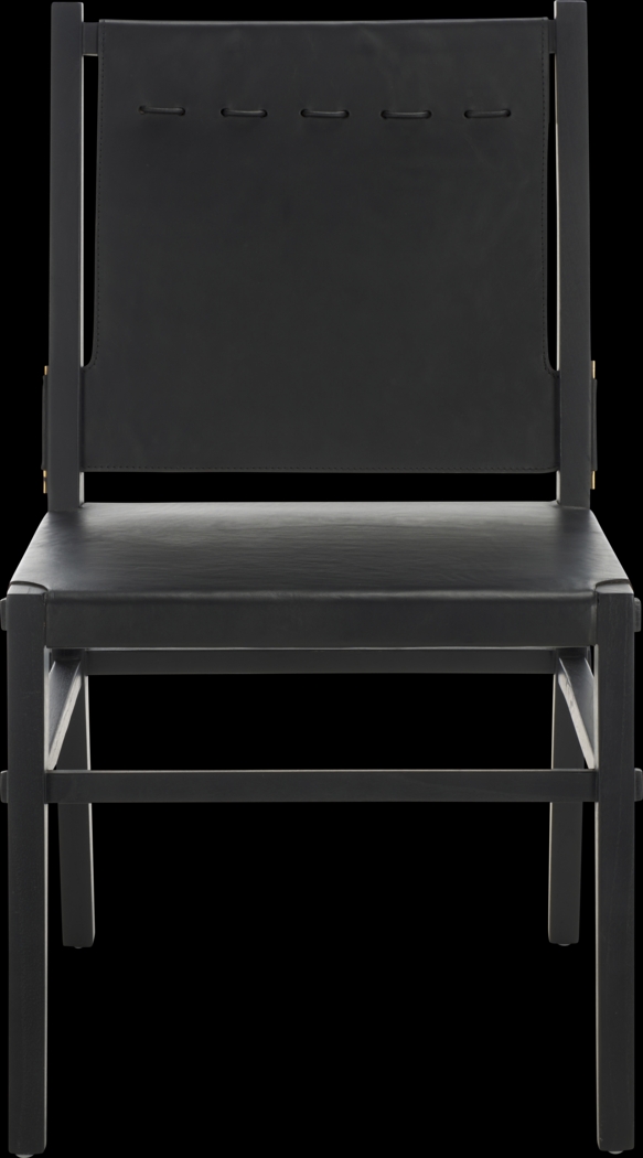 Stetsen Black Side Chairs, Set of 2 - Thumbnail - Image 4