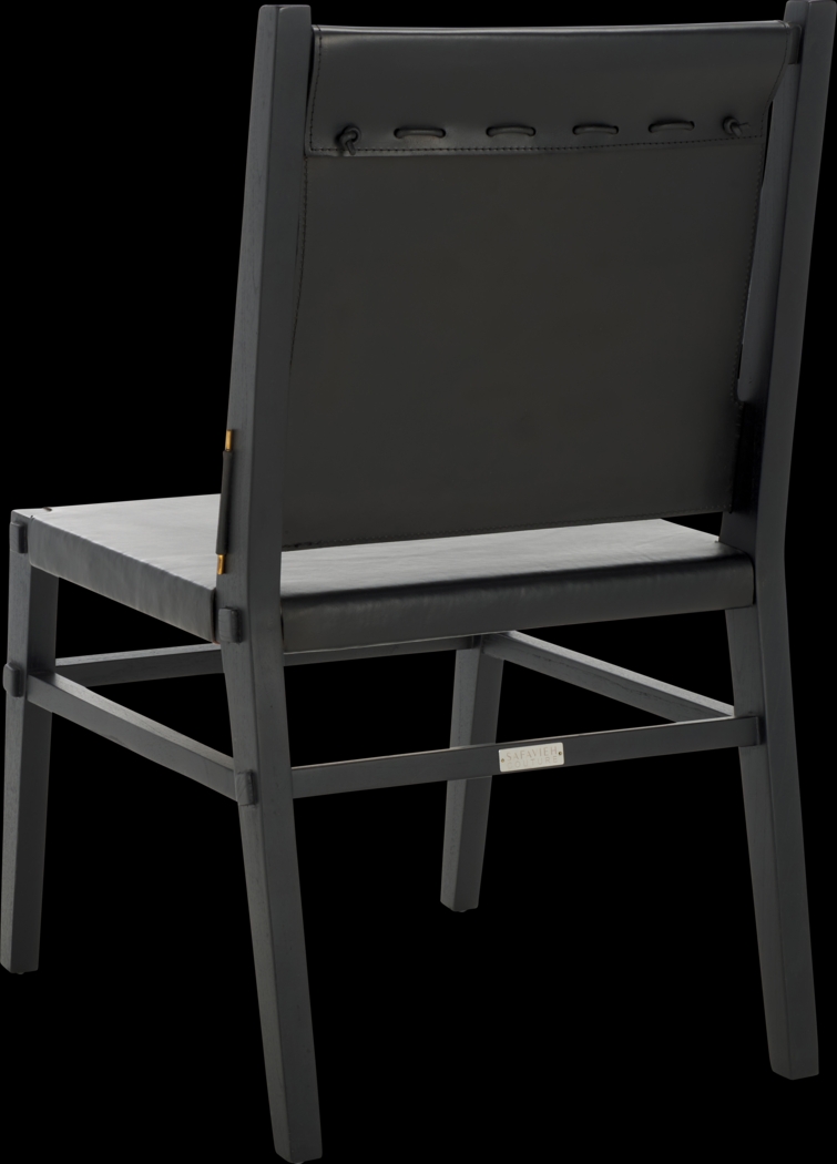 Stetsen Black Side Chairs, Set of 2 - Thumbnail - Image 5