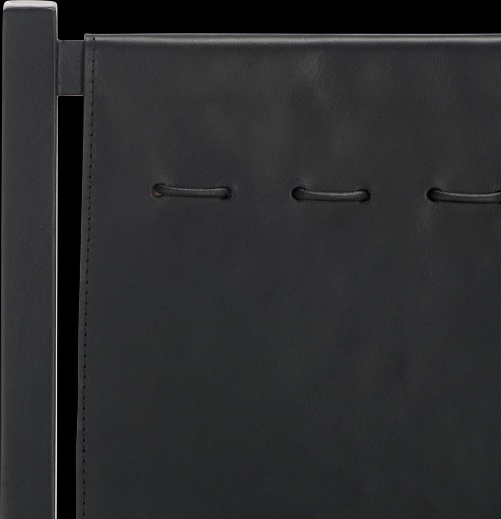 Stetsen Black Side Chairs, Set of 2 - Thumbnail - Image 6