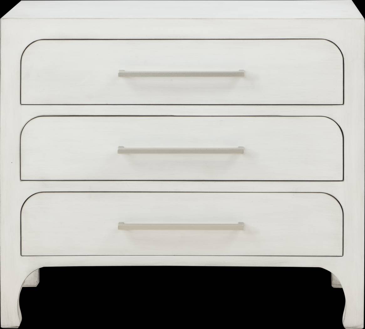 Stevedores White Accent Cabinet - Thumbnail - Image 3