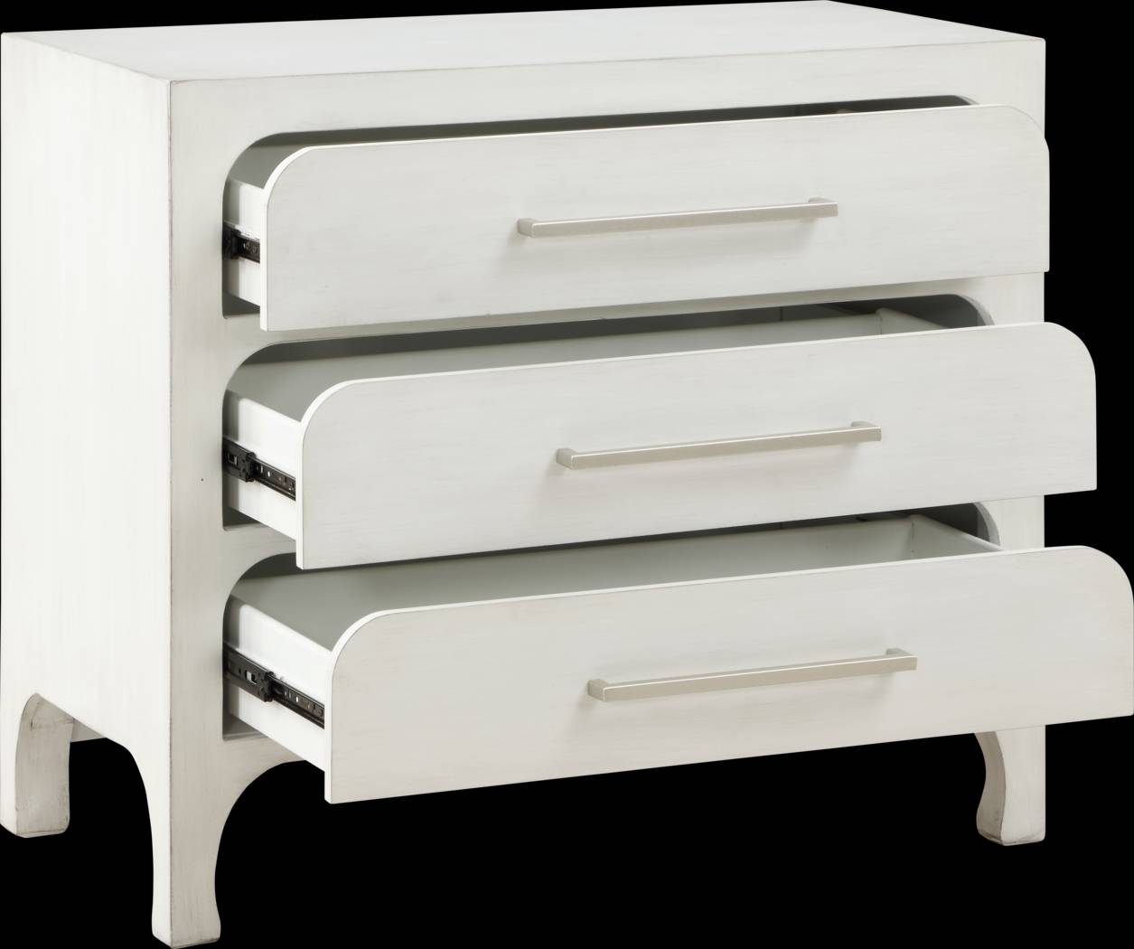 Stevedores White Accent Cabinet - Thumbnail - Image 4