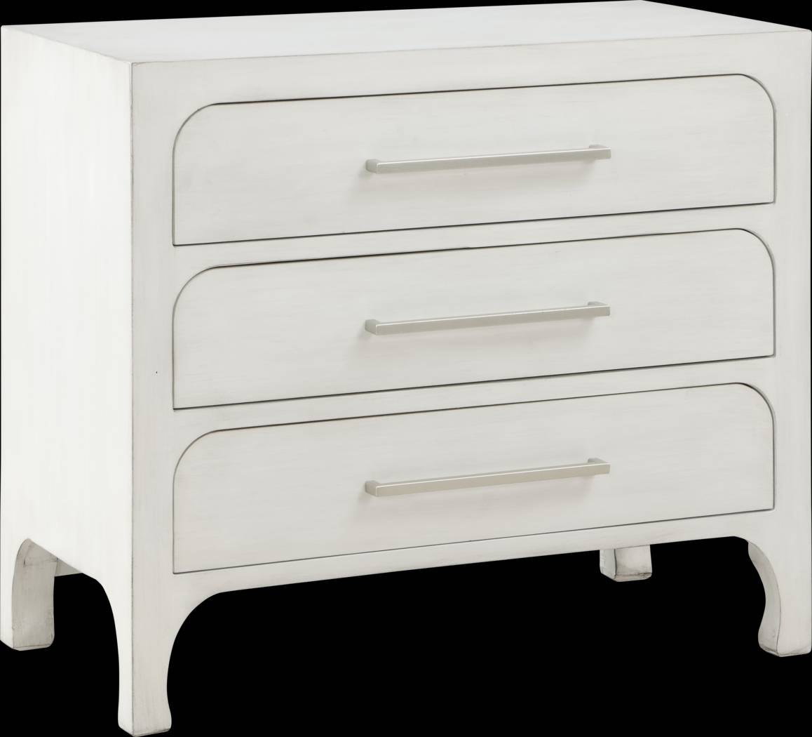 Stevedores White Accent Cabinet - Thumbnail - Image 1