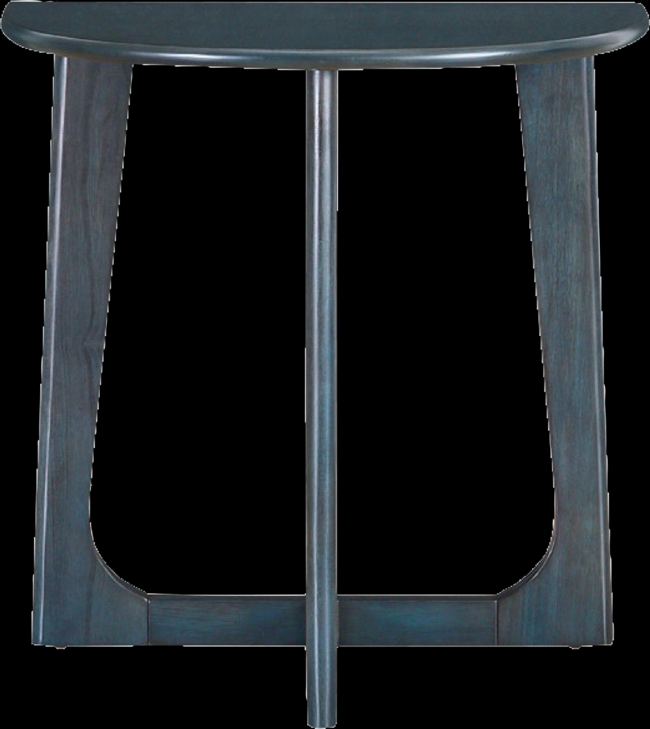 Stevenage Dark Blue Chairside Table - Thumbnail - Image 2