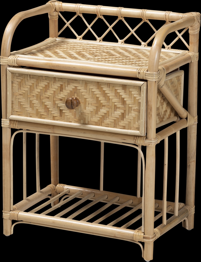 Stierlin Brown Nightstand - Thumbnail - Image 1