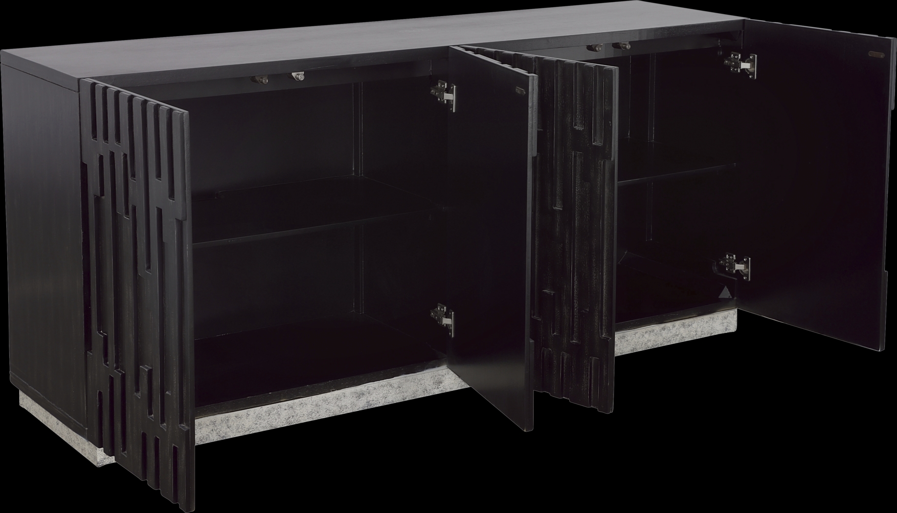 Stillbrook Black Credenza - Thumbnail - Image 4