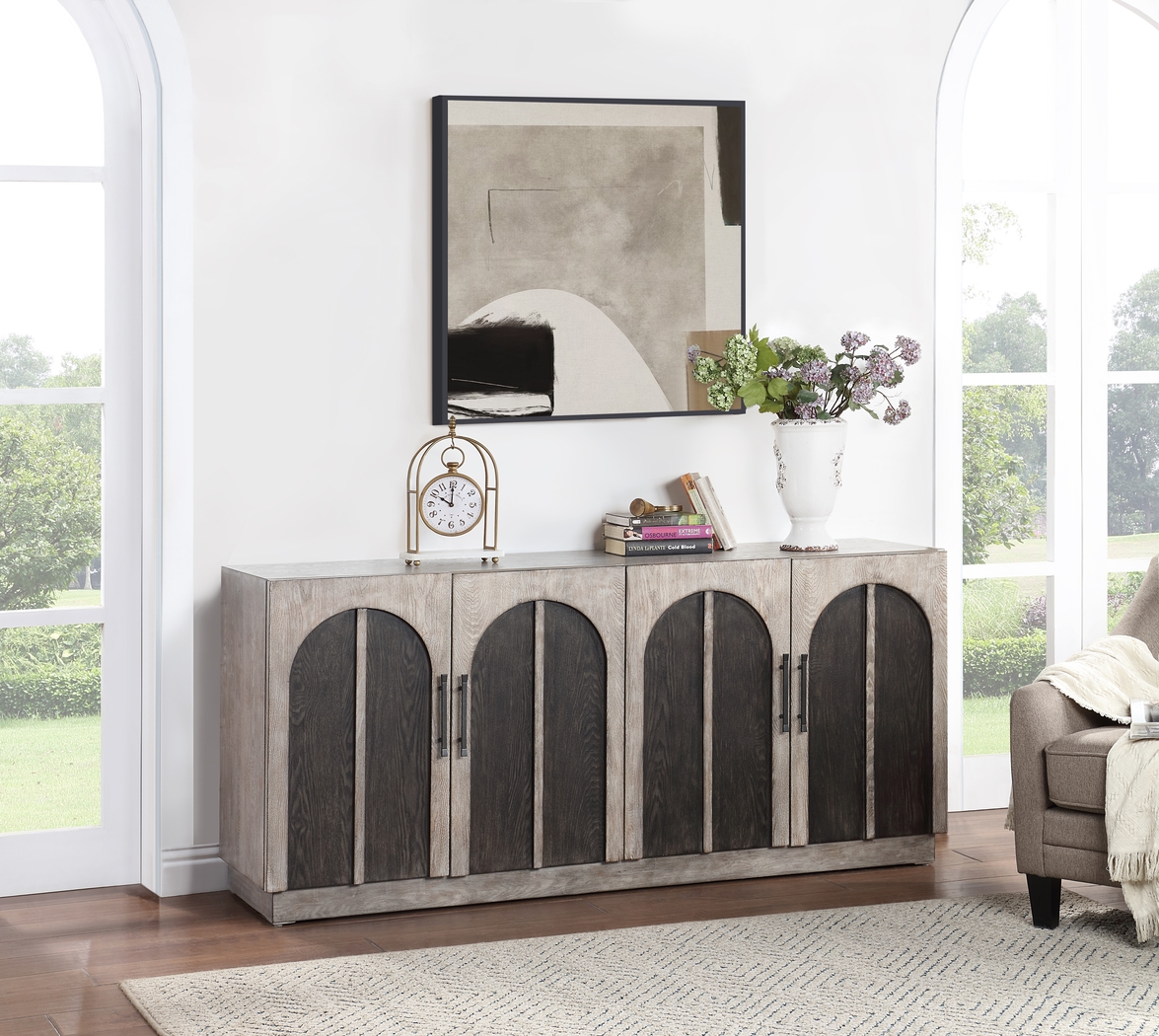 Stillglen Gray Credenza - Thumbnail - Image 2