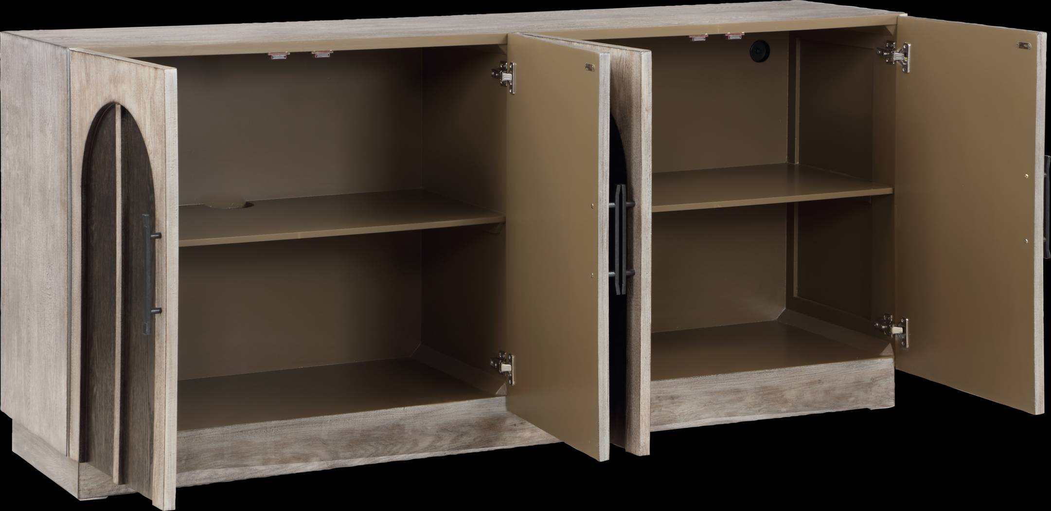 Stillglen Gray Credenza - Thumbnail - Image 4