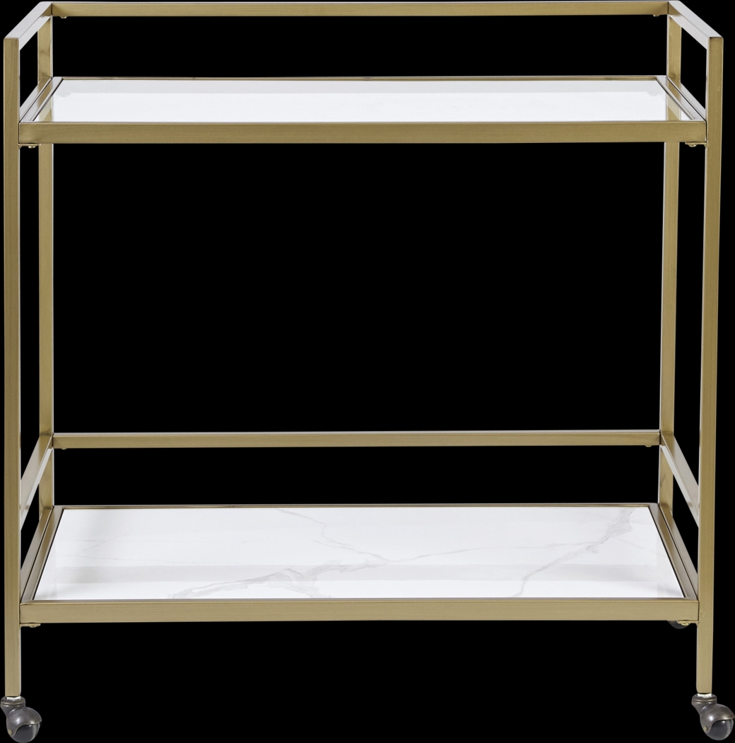 Stillings Gold Bar Cart - Thumbnail - Image 1