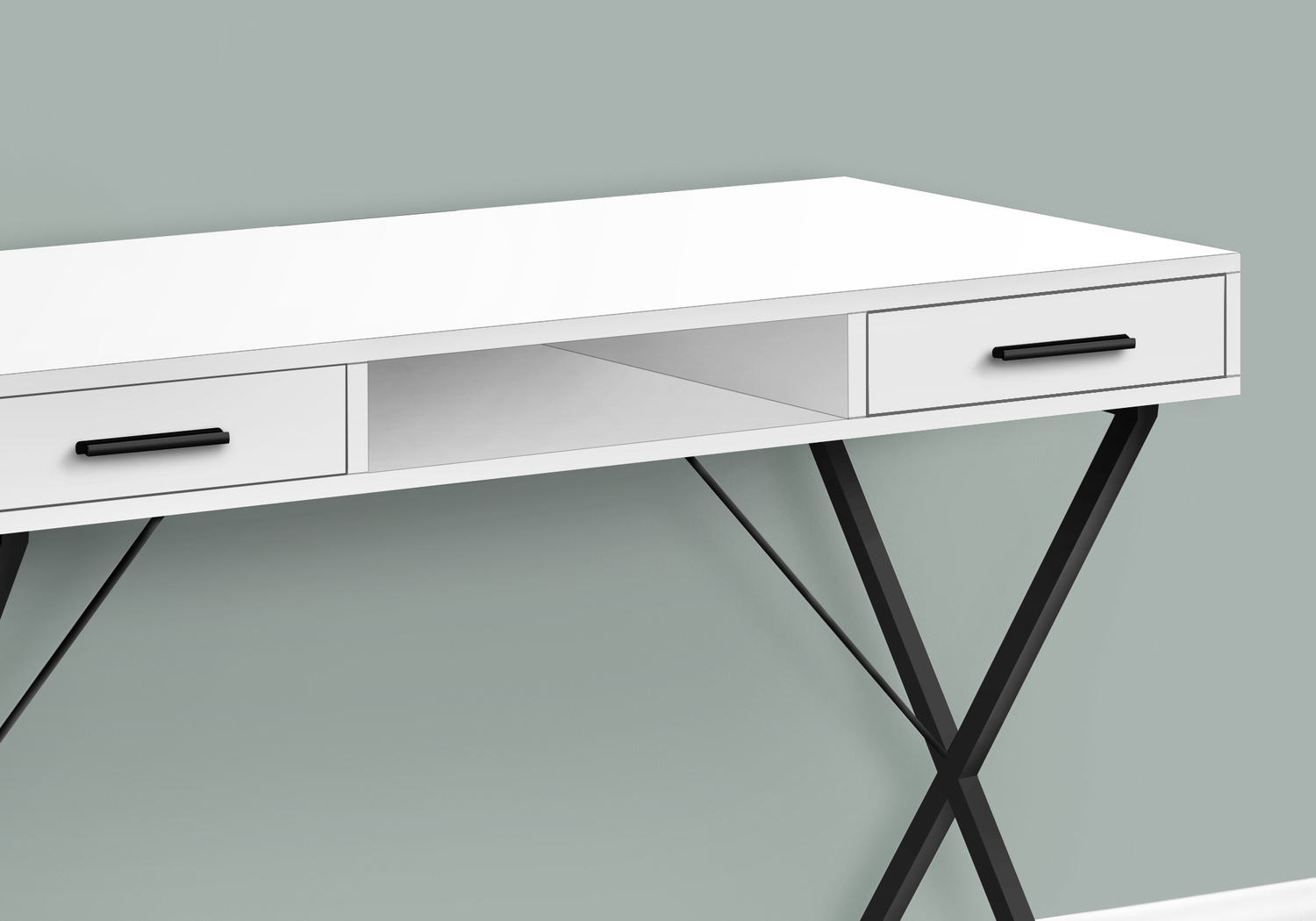 Stillirock White Desk - Thumbnail - Image 2