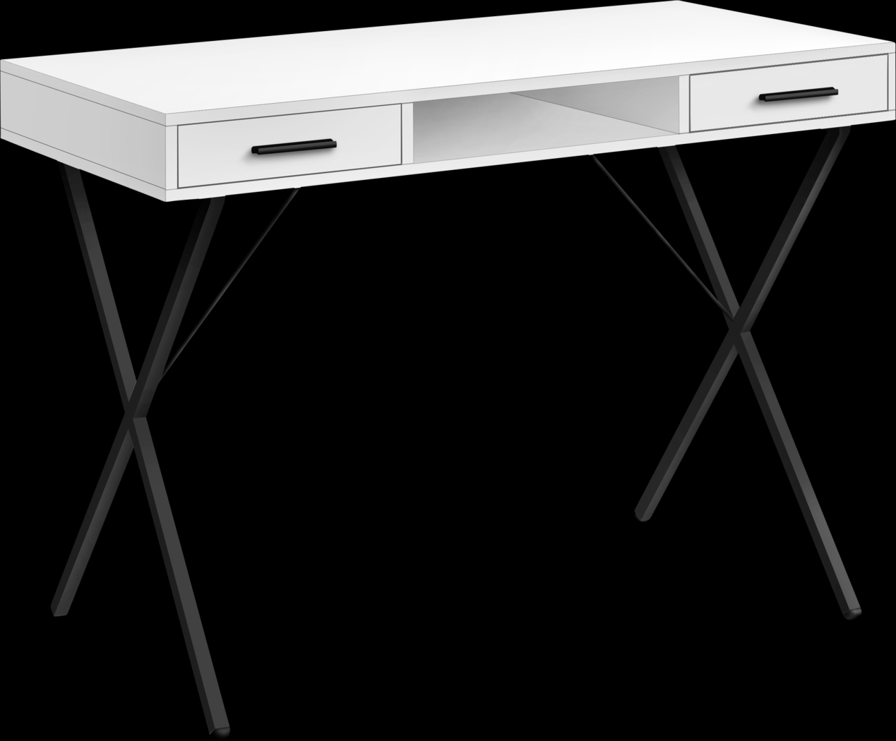 Stillirock White Desk - Thumbnail - Image 1