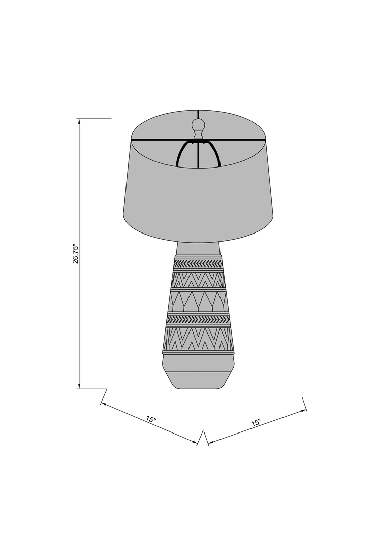 Stillridge Park Tan Lamp - Thumbnail - Image 7
