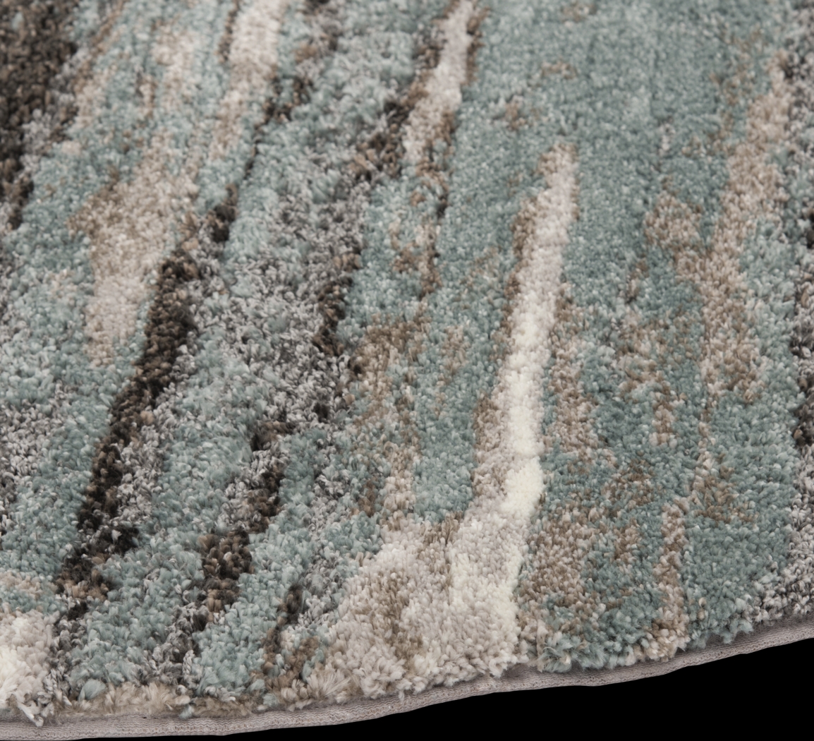 Stillwater Green 7'10 Round Rug - Thumbnail - Image 2