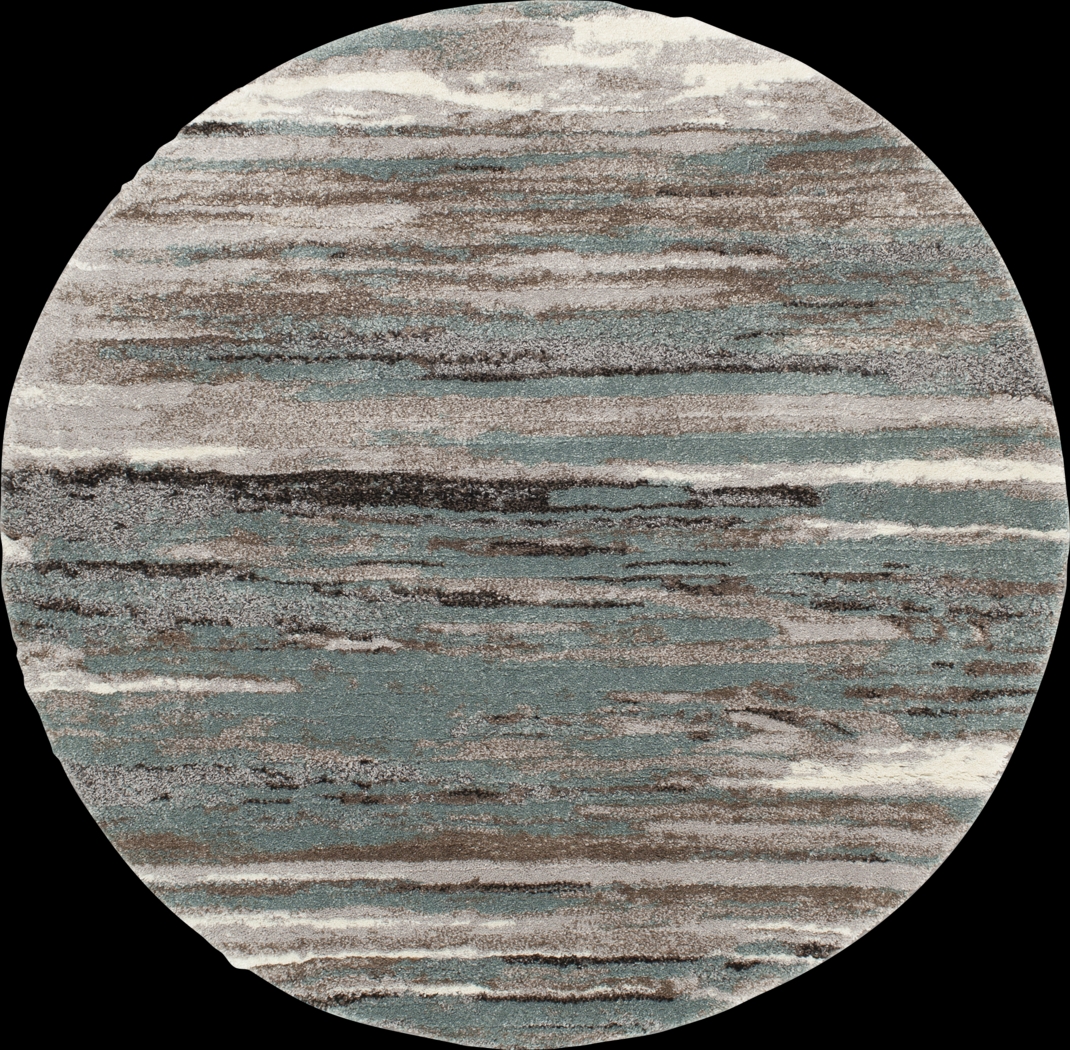 Stillwater Green 7'10 Round Rug - Thumbnail - Image 1