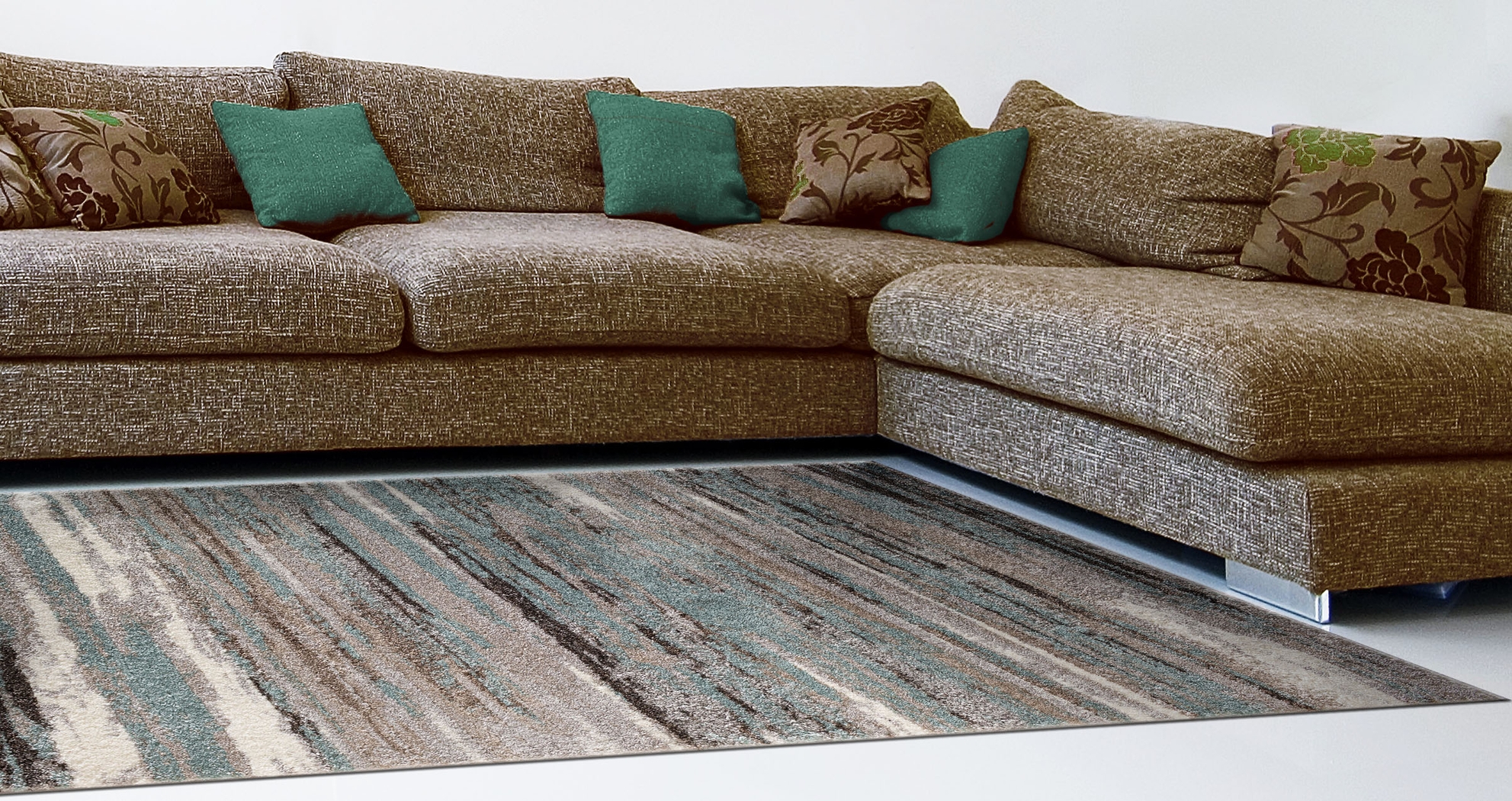 Stillwater Green 7'10 x 9'10 Rug - Thumbnail - Image 2