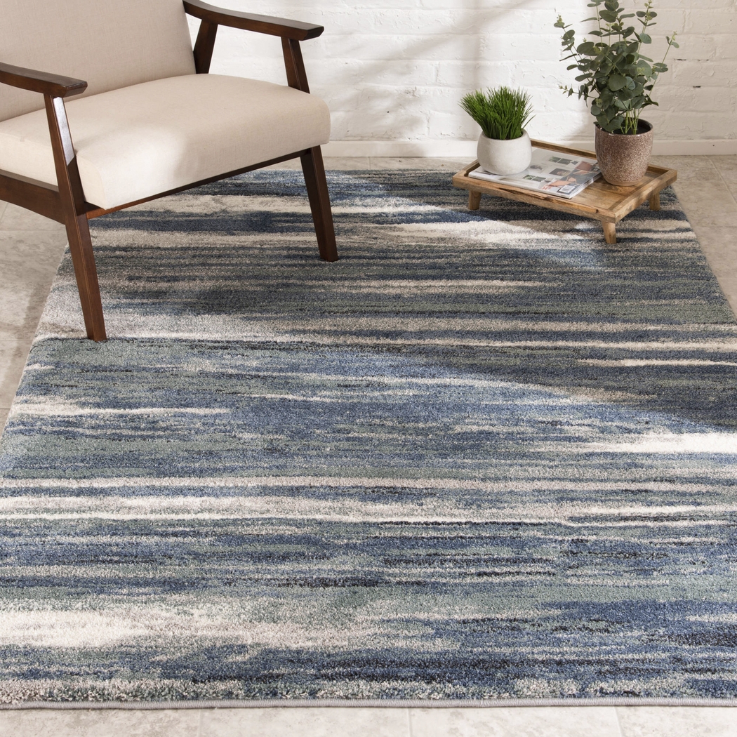 Stillwater Teal 5' x 7' Rug - Thumbnail - Image 2