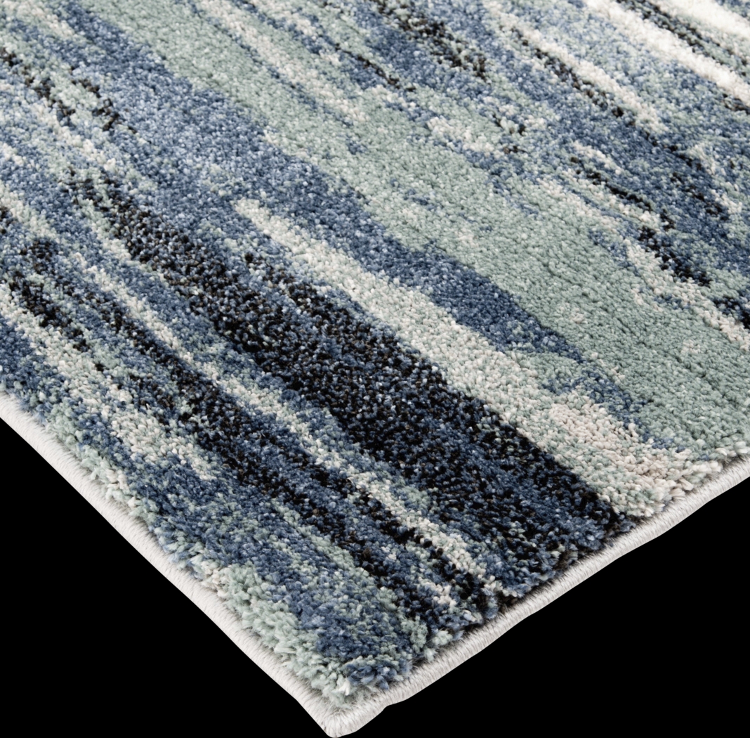 Stillwater Teal 5' x 7' Rug - Thumbnail - Image 4