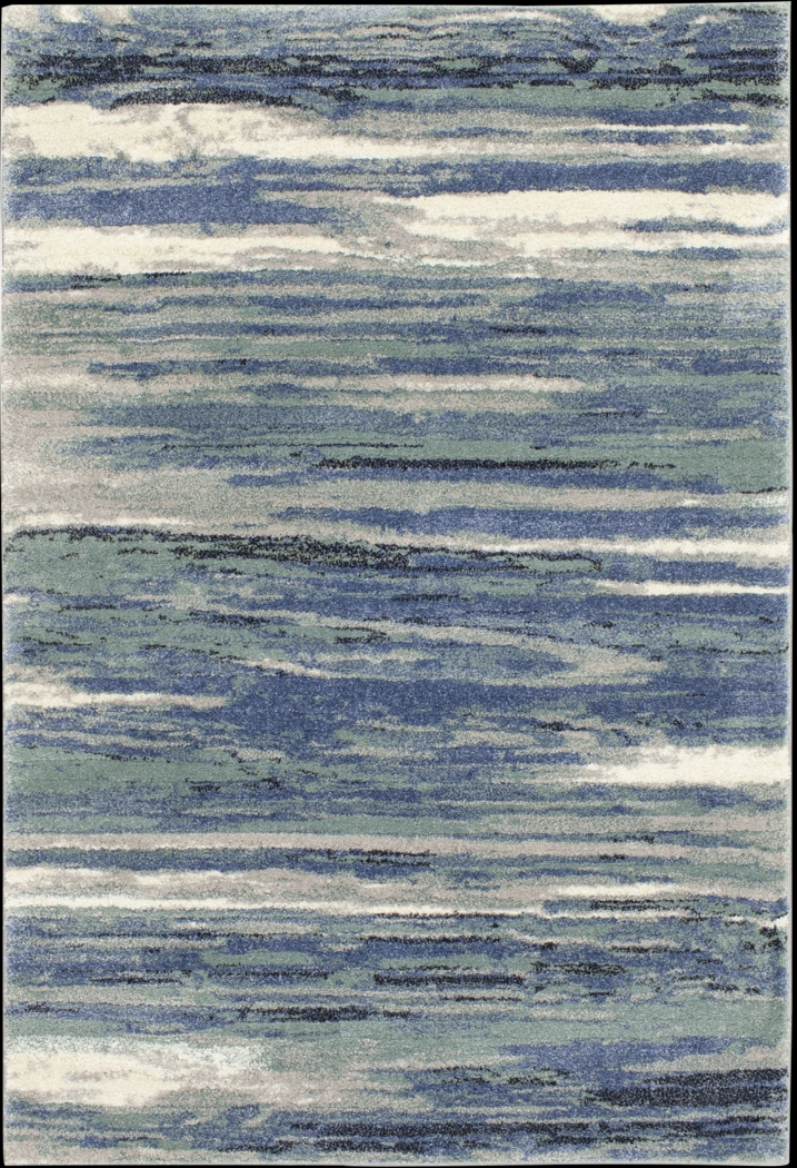Stillwater Teal 5' x 7' Rug - Thumbnail - Image 1