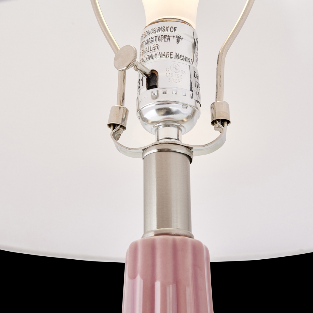 Stilton Shores Pink Lamp - Thumbnail - Image 2