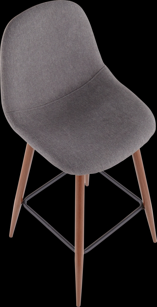 Stimson Charcoal Barstool, Set of 2 - Thumbnail - Image 4